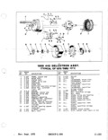 Previous Page - Parts Illustration Catalog January 1972