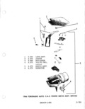 Previous Page - Parts Illustration Catalog January 1972