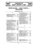 Next Page - Chassis and Body Parts Catalog P&A 11 April 1977